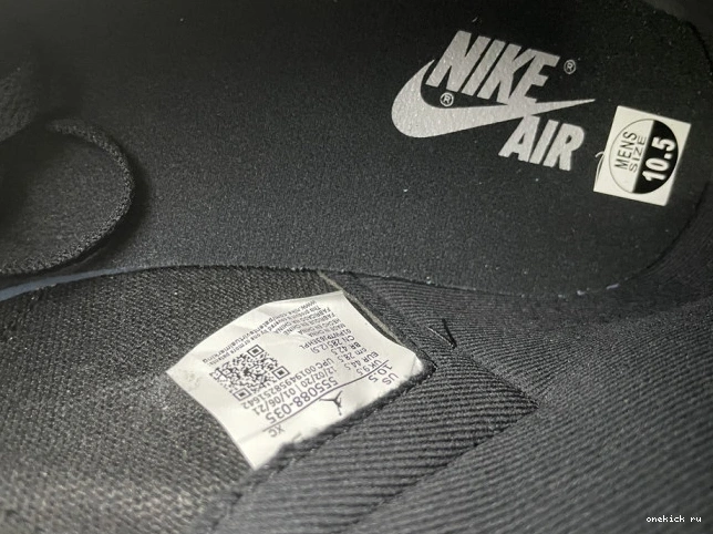 Rep Onekick White Grey 1 555088-035 Jordan Air Smoke Light High Black Retro 0608